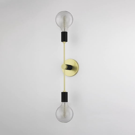 Open Box Mitzi H178102 Astrid 2 Light 4-3/4" Wide Wall Sconce - Brass