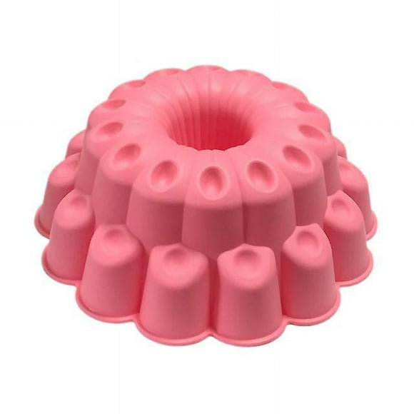 SM Premium Thicker Non-stick Silicone Mold for Muffins, Chocolate Cake, Soap, Cupcake, and Jelly - Sunflower Design (Random Color)
