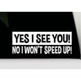 thumbnail image 1 of Funny Bumper Sticker, Tailgating Bumper Sticker, Funny Truck Decal, Funny Tailgating car Window Sticker, 1 of 1