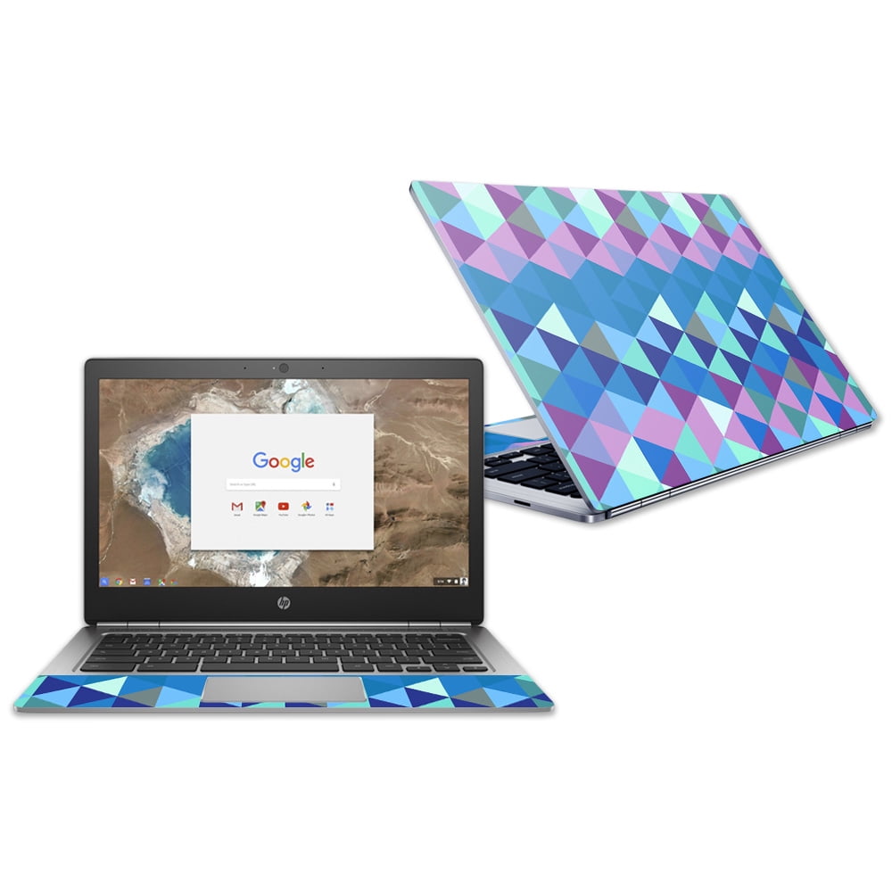 Skin For HP Chromebook 13 G1 13.3" (2018) Purple Kaleidoscope