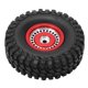 thumbnail image 4 of 4Pcs 55mm Front & Rear Rubber Tires & 24 Hole Wheel Rims for AXIAL SCX24 1/24 RC Car Red, 4 of 4