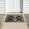 thumbnail image 4 of Cinvoph Rustic Welcome Doormat Non-Slide Absorbent Doormat Decorative Dog Paw Floor Rug for Indoor Outdoor Front Door Entryway Kitchen Bath 16"x24", 4 of 8