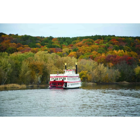 Reimer Riverboat II Glossy Poster