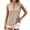 AB472 Beige, variant on Fashionable Sleeveless Tank Tops For Womens Solid Color V Neck Summer T Shirts Comfortable Soft Ladies Work Business Blouse Khaki Size S