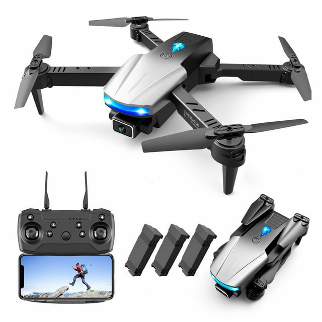 Fiudx Liquidación De Juguetes S85 Pro Rc Mini Drone 4K Profesional Hd Cámara Fpv Drones Con Infrarrojos Para Evitar Obstáculos Rc Helicóptero Quadcopter