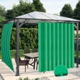 thumbnail image 1 of Rideaux Intérieurs Extérieurs pour Patio \ Panneau de Rideau à Oeillets Bloquant le Soleil pour Intimité, Rideaux Résistants aux Intempéries pour Gazebo, Véranda avant, Pergola, Kaki G x H Panneau, 1 of 8