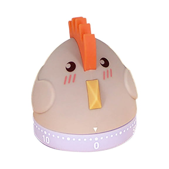 JilgTeok 60-Minute Mechanical Timer, No Batteries Required, for Home and Kitchen,Cheerful for everyone