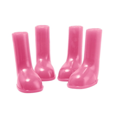 APSNB Pet Dog Boots Waterproof Shoes Dog Foot Cover Anti-Slip Sole 4PCS