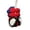 D001 Blue 3.15", variant on Spidey Plush Toys Crochet Spider Car Hanger Ornament 1.97" Wall Climbing Hero Figure Toy with Suction Cup and Hanging String Soft Stuffed Character for Glass and Smooth Surfaces D001 Red 1.97"