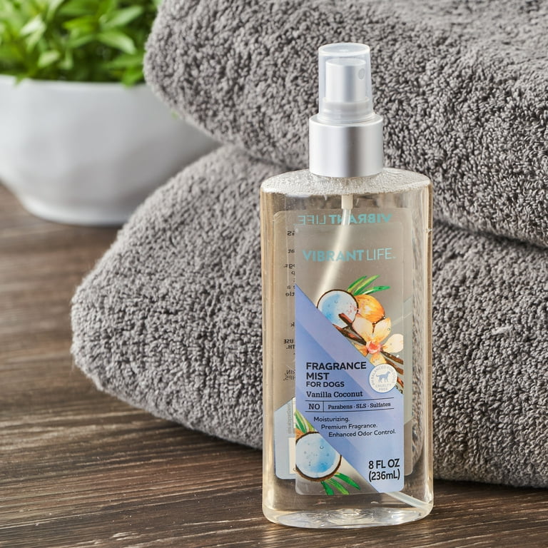 Vibrant Life Dog Cologne Mist t for Dogs Vanilla Coconut