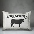 thumbnail image 2 of Creative Products Creamery Cow 14x20 Spun Poly Pillow, 2 of 2