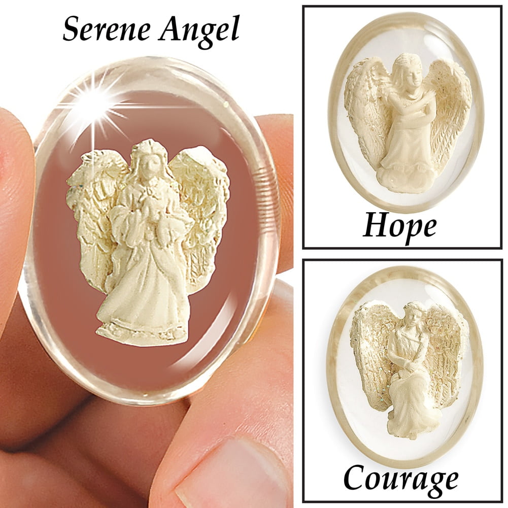 Collections Etc Pocket Angel Worry Stones - Walmart.com