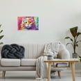 thumbnail image 3 of Stupell Industries Vivid Cat Painting Animals & Insects Painting Unframed Art Print Wall Art, 19 x 13, 3 of 7