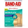 BAND-AID Skin-Flex Adhesive Bandages, Assorted Sizes 20 ea (Pack of 4)