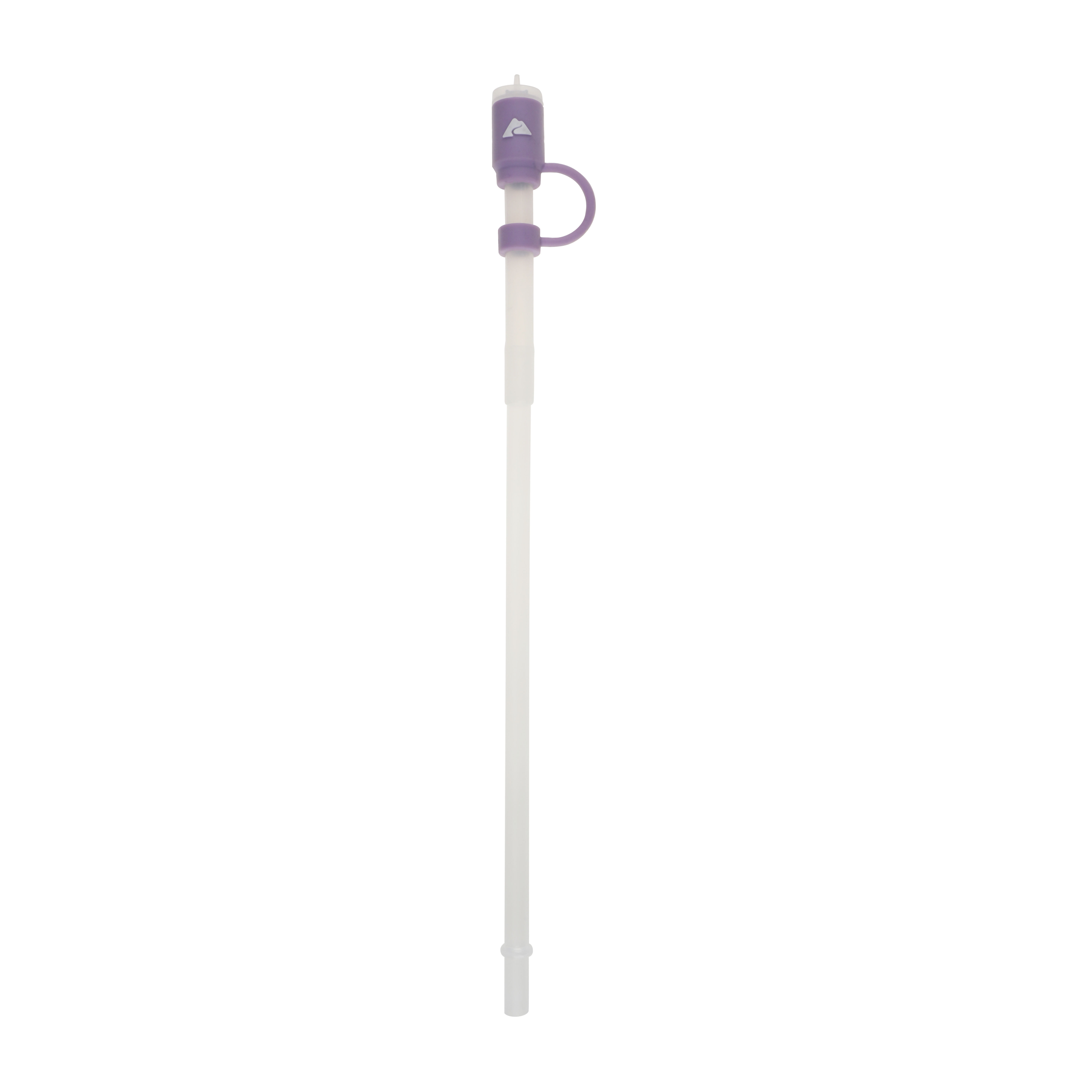 Ozark Trail 40 oz Tumbler with Handle Replacement Straws and Covers, White, 8 Pieces