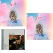 Lover (Deluxe) (Version 2) & Midnights (X) (Jade Green CD) & Lover (Deluxe) (Version 1)