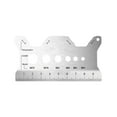 thumbnail image 3 of Stainless Steel Screw Thread Gauge Card Multifunctional Measurement Card Portable Measure Length and Diameter Sizing Tools, 3 of 9