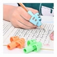 thumbnail image 3 of Pencil Grips (8 Pcs): Writing Aid for Kids and Silicone Grips, Ergonomic Training, 3 of 5