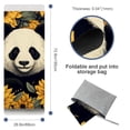 thumbnail image 4 of Panda Yoga Towel with Storage Bag, 72.8"x26.8", Suitable for Yoga, Pilates, Fitness, etc. - Yoga Towels, Yoga Blankets, Gym Towels, 4 of 6
