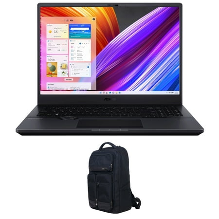 ASUS ProArt Studiobook 16 Workstation Laptop (Intel i7-12700H 14-Core, 16.0in 60Hz 4K (3840x2400), GeForce RTX 3070 Ti, 32GB DDR5 4800MHz RAM, Win 11 Home) with Atlas Backpack