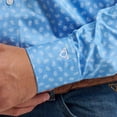 thumbnail image 4 of Wrangler Cody Johnson Blue White Print - Mens Shirt  - 112374495, 4 of 4