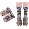 thumbnail image 2 of White Elephant Gifts for Adults-Animal Paw Socks Christmas Gifts Stocking Stuffers for Women Men Teens, 2 of 5