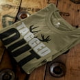 thumbnail image 3 of GIMMEDAT The Original Tagged Out Long Sleeve Deer Hunting Shirt Gift (X-Large) Khaki, 3 of 4