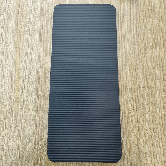 Yoga Mat, 1/2-Inch Extra Thick High Density Exercise Mat, Anti-Tear Exercise Yoga Mat with Carrying Strap, Suitable for Various Yoga Exercises(Black)