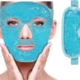 thumbnail image 1 of Mascarilla refrescante para ojos con hielo para reducir la hinchazón, bolsas debajo de los ojos, senos nasales, enrojecimiento, alivio del dolor, ojeras, migraña, 1 of 5