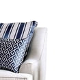 thumbnail image 3 of Benzara Upholstered Fabric & Solid Wood Loveseat with Low Arms in Light Gray, 3 of 5