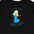 thumbnail image 4 of Inktastic World's Best Big Sister Girls Long Sleeve Toddler T-Shirt, 4 of 5