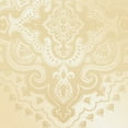 thumbnail image 7 of Oriental Furniture 6 ft. Tall Ivory Pattern Canvas Room Divider - 3 Panel, 7 of 7