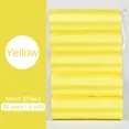 thumbnail image 1 of 5 Rolls/pack Household Disposable Trash Pouch Small Trash Bags Kitchen Storage Garbage Bags Cleaning Waste Bag Plastic Bag Yellow, 1 of 6