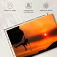 thumbnail image 6 of Elephant Stock Climber Against Pretty Sky Wall Art - Horizontal Canvas Wall Art - Living Room Wall Decor - Nature Canvas - Orange And Black Decor - 39" x 26", 6 of 8