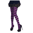 thumbnail image 2 of Mialoley Mode Femmes Dames Rayé Taille Haute Mince Décontracté Collants Femme Automne Hiver Collants Noir Jaune Vert, 2 of 7