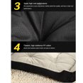 thumbnail image 2 of facefd Grand Chaud Molleton Doux Chien Chenil Chat Chiot Lit Tapis Coussin de Maison, 2 of 8