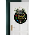 thumbnail image 3 of Eveokoki Happy Passover - Hanging Porch Pesach Jewish Holiday Party Outdoor Decorations - Front Door Decor - 11x11Inches, 3 of 5