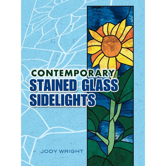 Dover Crafts: Stained Glass Contemporary Stained Glass Sidelights, (Paperback)