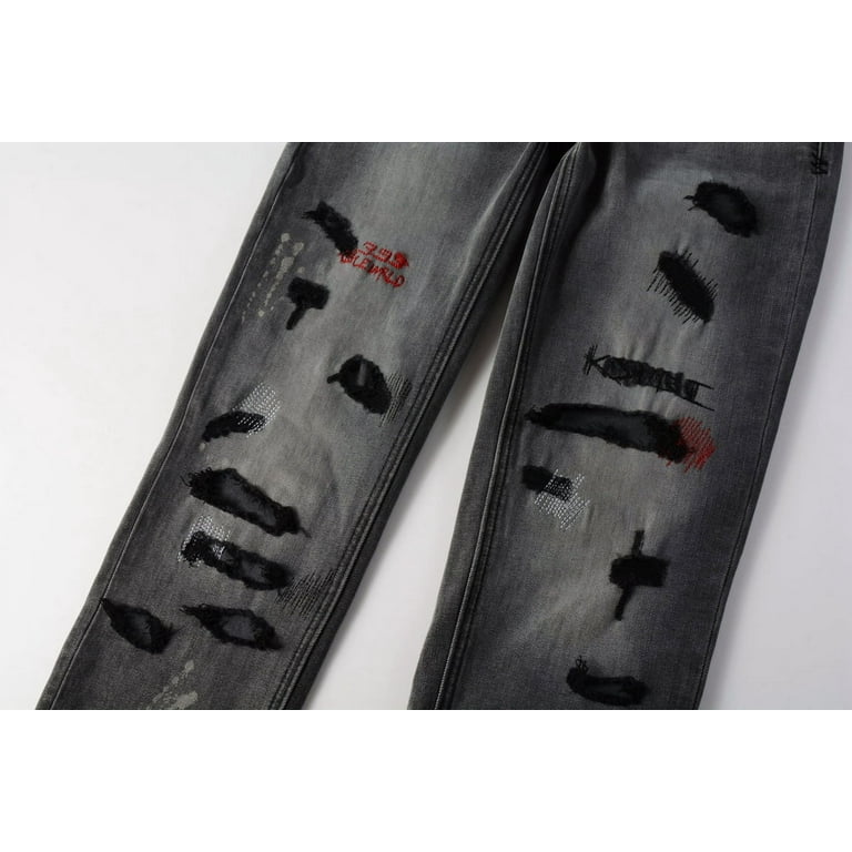 New Ksubi Jeans Men's 2025 New Fashion Trend High Quality Jeans
