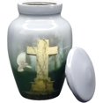thumbnail image 5 of UR Keepsake Urn –Pigeon Grave Cross Keepsake Cremation Urn for Human Ashes with Velvet Box & Velvet Bag-Mini Keepsake Urn - Affordable Keepsake Urn (3 cu.in), 5 of 8