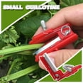 thumbnail image 2 of Podadora de jardín de acero inoxidable de 5 x 1,3 cm para recoger frutas y verduras y podar ramas, 2 of 5