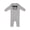 AC-Heather Grey, variant on Meme Loves Me Baby Clothes Baby Romper Coveralls