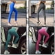 thumbnail image 5 of Leggings De Entrenamiento Para Mujer Leggings De Yoga De Cintura Alta Anti Celulitis Scrunch Butt Lift Leggings Para Correr Medias Sexy Pantalones De Yoga qarigey OD015520-15, 5 of 6