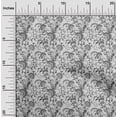 thumbnail image 2 of oneOone Polyester Spandex Light Gray Fabric Asian Japanese Floral Craft Projects Decor Fabric Printed By The Yard 56 Inch Wide, 2 of 5