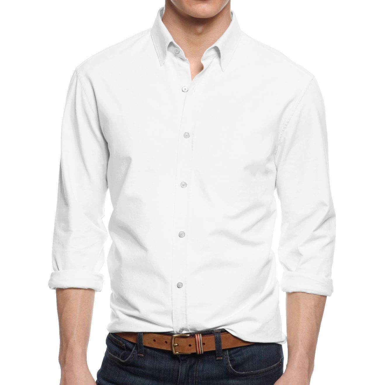 fitted casual shirts