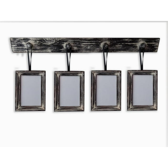 TXUSA Corporation Delaware Wood Wall Frame - 4 Photo Frames