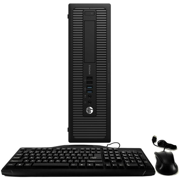 Restored HP Desktop Computer 800G1 Intel Core I5,16GB RAM,512GB SSD, Windows 10 Home, Keyboard and Mouse, WIFI (Refurbished)