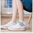 thumbnail image 3 of Calcetines de verano para mujer, calcetines náuticos con punta redonda para mujer, calcetines cortos japoneses para niñas, calcetines bajos para hombre, 3 of 5