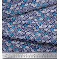thumbnail image 3 of Soimoi Poly Georgette Fabric Tribal African Print Sewing Fabric Yard 52 Inch Wide, 3 of 3