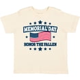 thumbnail image 3 of Inktastic Memorial Day Honor the Fallen with American Flag Boys or Girls Toddler T-Shirt, 3 of 5